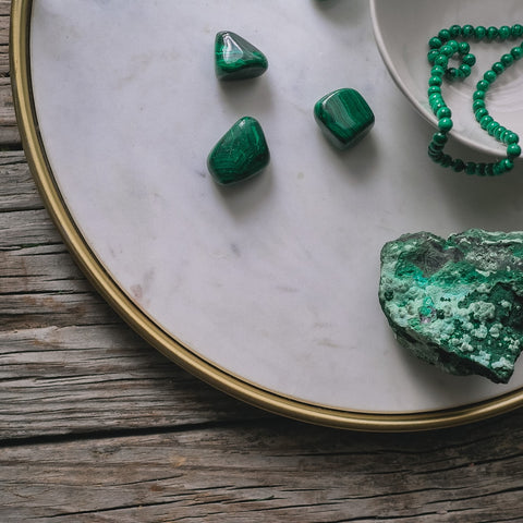 What's the Difference: Natural vs. Synthetic Malachite - Self & Others