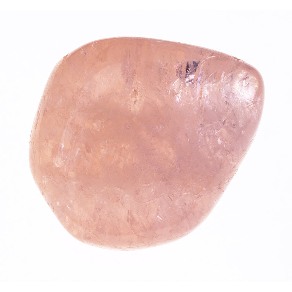 morganite tumbled stone