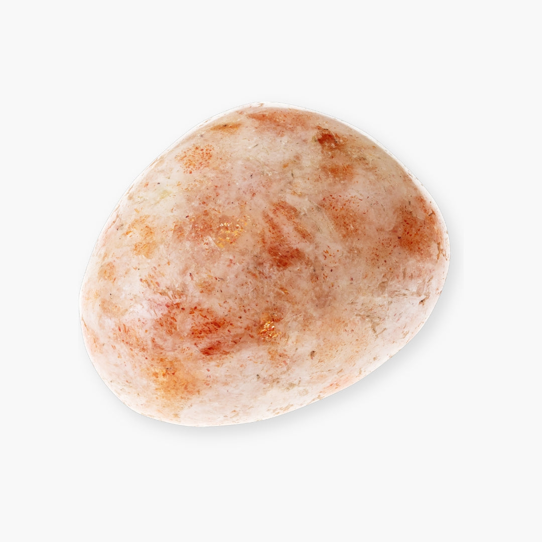 Tumbled sunstone crystal