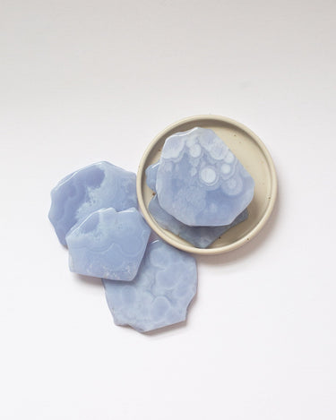 Blue Lace Agate Slices - Self & Others