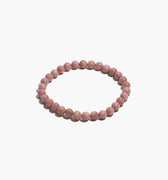 Rhodonite Crystal Healing Bracelet – Round - Self & Others