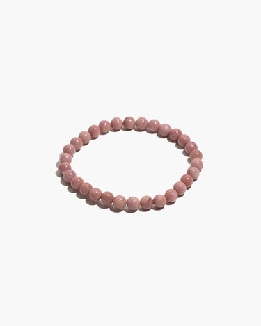 Rhodonite Crystal Healing Bracelet – Round - Self & Others