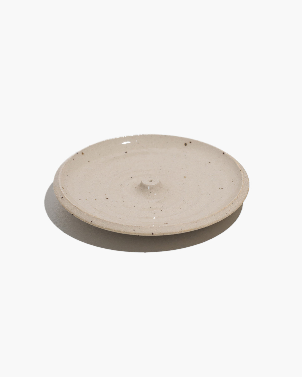 Stoneware Ceramic Incense Holder – Speckled