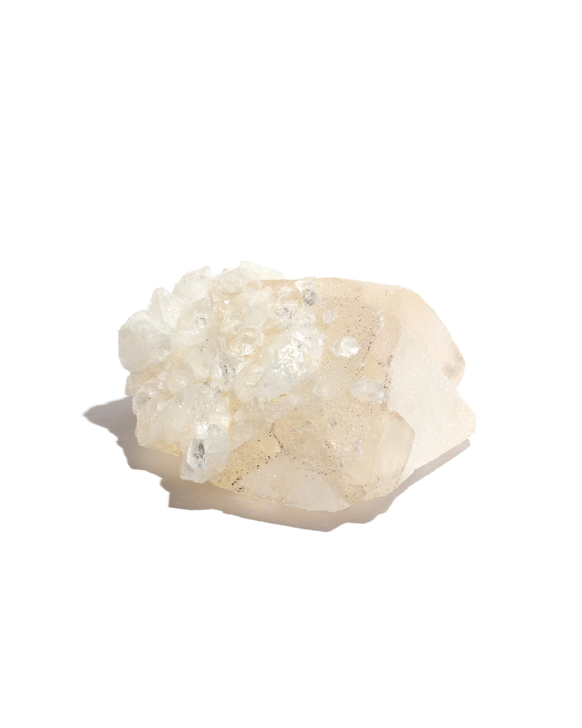 Zeolite 015 – Apophyllite on Calcite - Self & Others