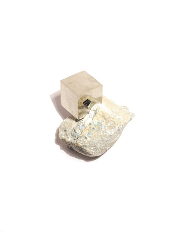 Pyrite Cube On Matrix – N°04 - Self & Others