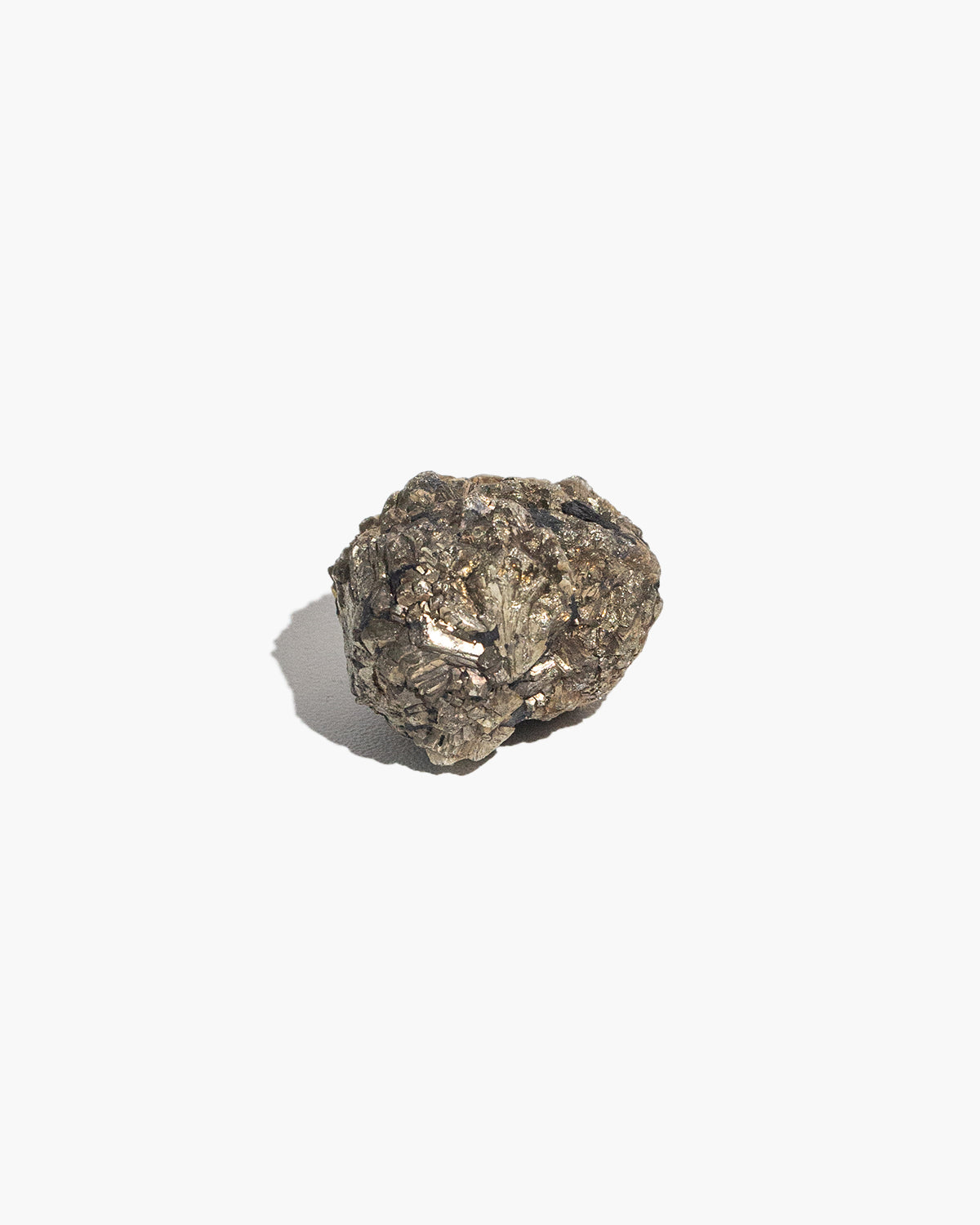 Super Nova Pyrite (Marcasite with Graphite) Cluster – N°02