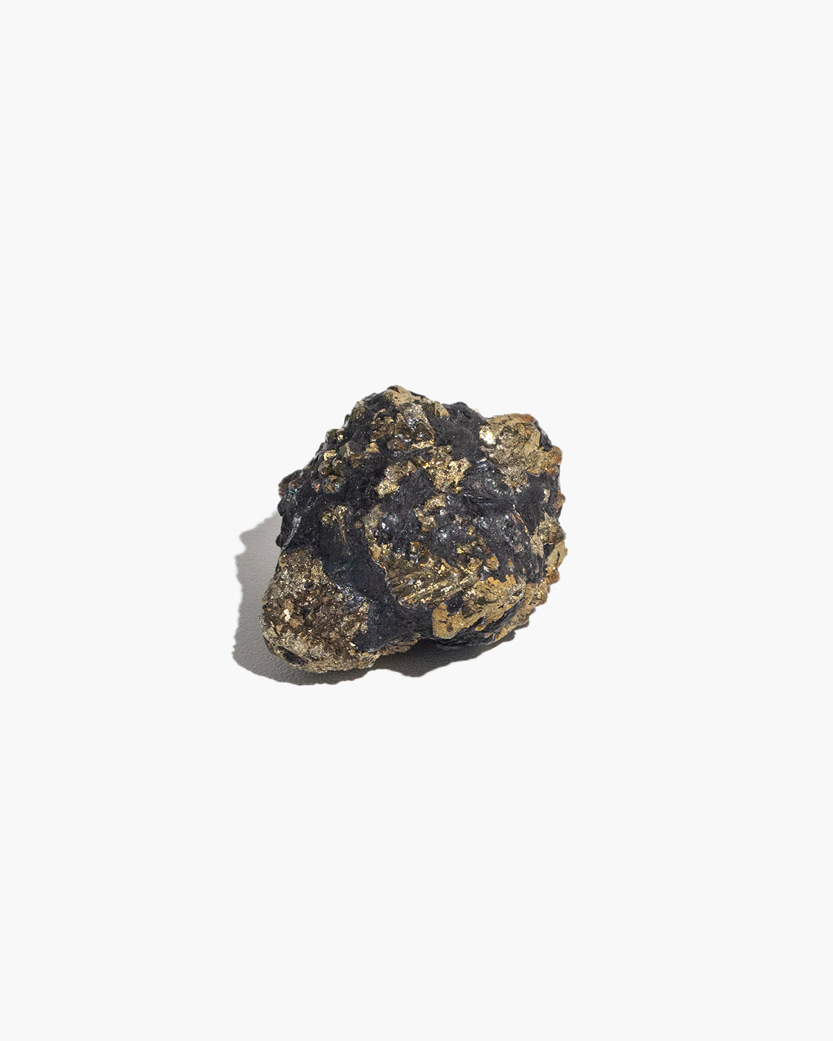 Super Nova Pyrite (Marcasite with Graphite) Cluster – N°03