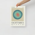 Sagittarius Astrology Zodiac Gradient Poster - Self & Others