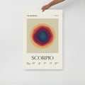 Scorpio Astrology Zodiac Gradient Poster - Self & Others
