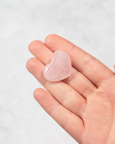 Rose Quartz Polished Hearts - Self & Others