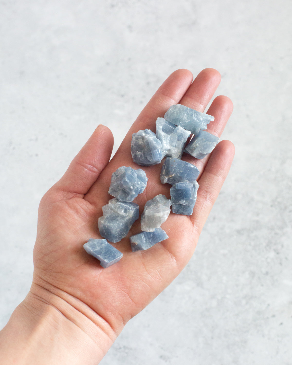 Blue Calcite – Mini Rough Chunks - Self & Others