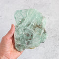 Rough Edge Rainbow Fluorite Slice – 002 - Self & Others