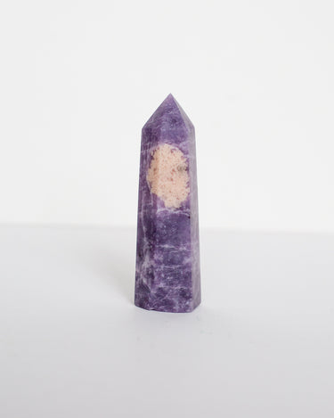 Lepidolite Polished Tower – 006 - Self & Others
