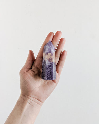 Lepidolite Polished Tower – 013 - Self & Others