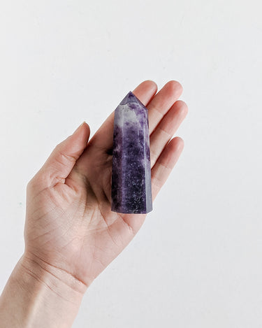 Lepidolite Polished Tower – 017 - Self & Others